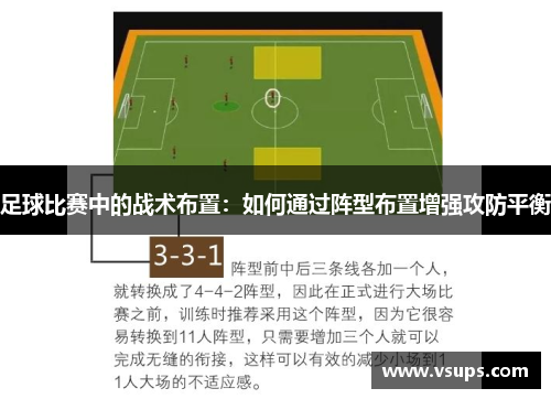 足球比赛中的战术布置：如何通过阵型布置增强攻防平衡